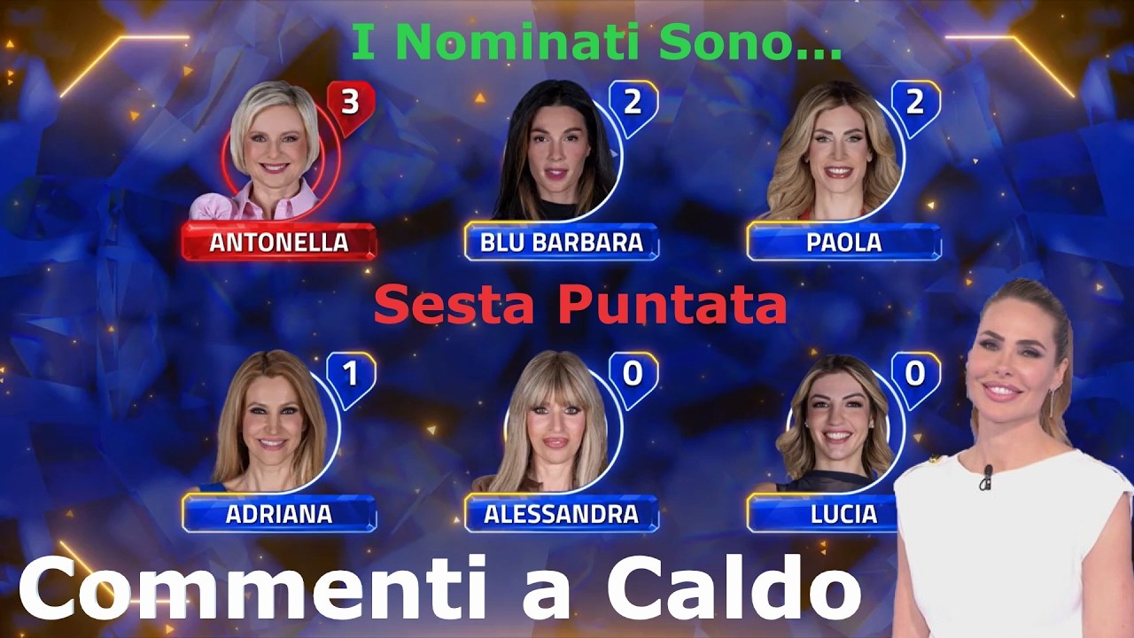 Grande Fratello, Commenti a Caldo Della Sesta Puntata Una Frase Fa Infuriare TUTTI, I Nominati Sono&hellip;
