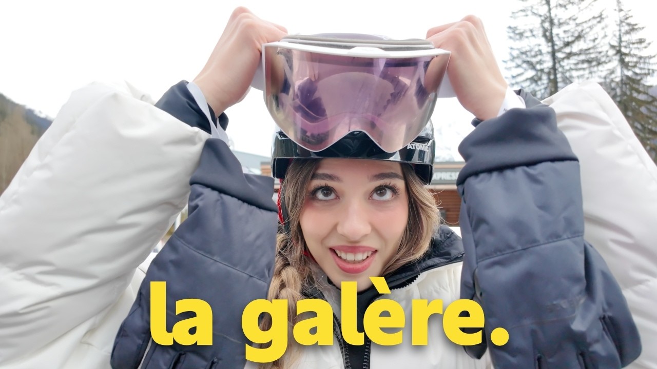 MA PREMIÈRE FOIS AU SKI…..
