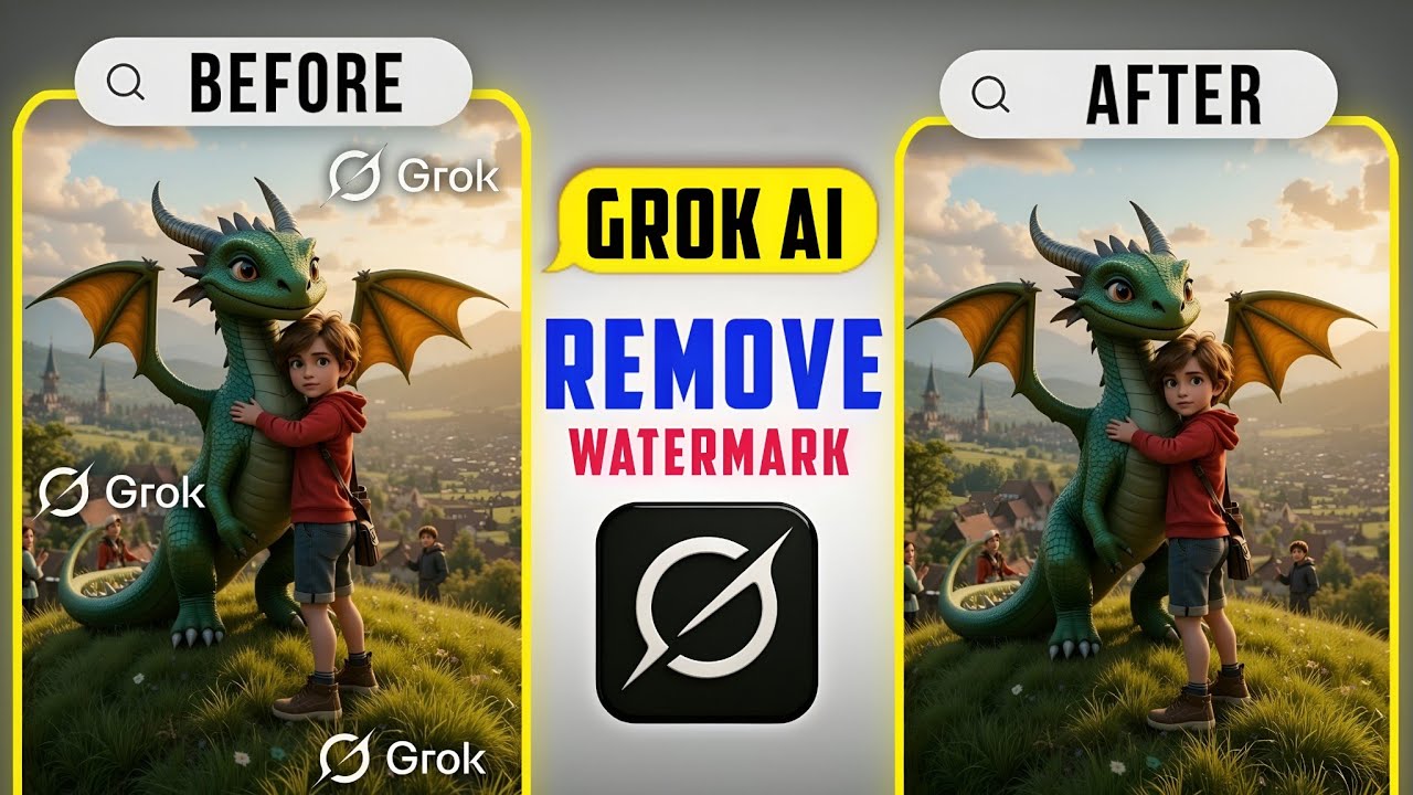 How To Remove Grok AI Watermark Free 🔥 | Grok Video Watermark Remove Trick 2026