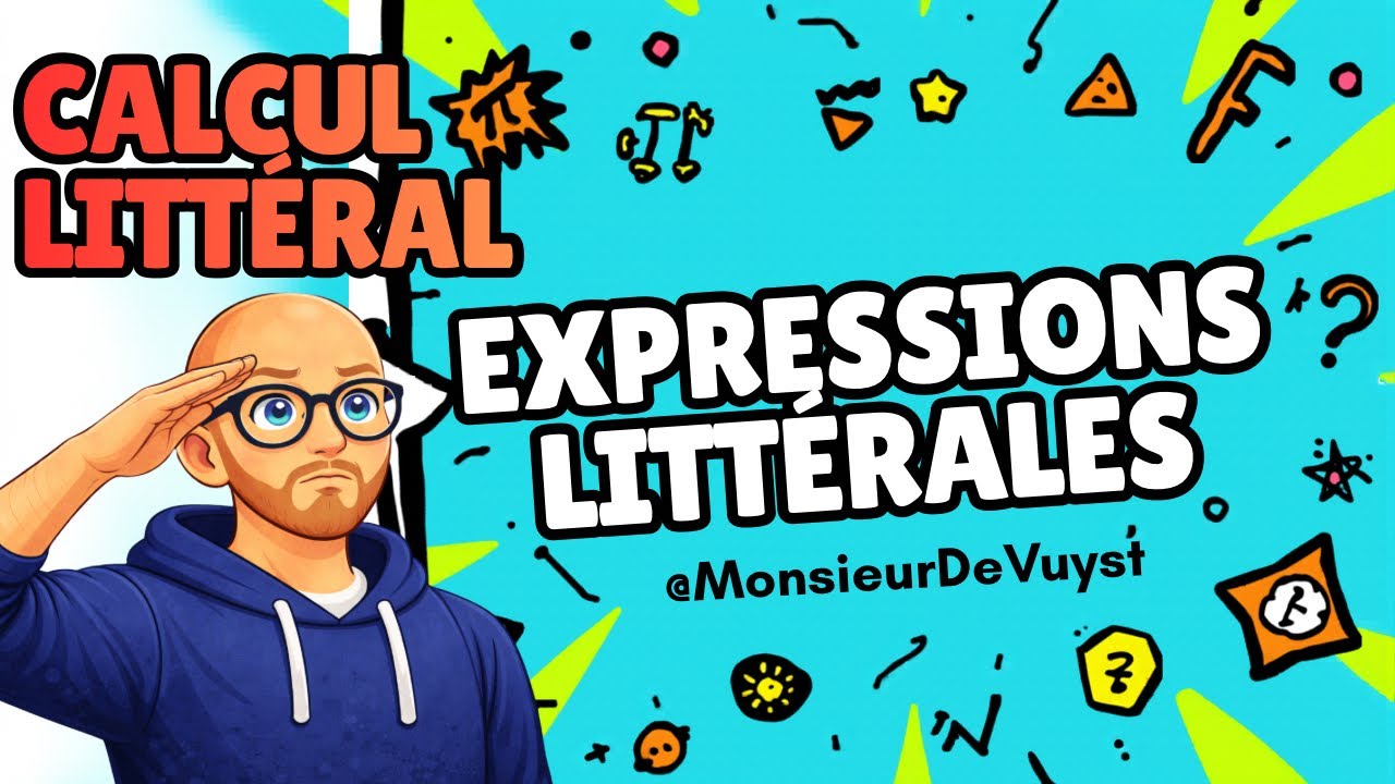 Comment écrire une expression littérale en mathématiques facilement ?