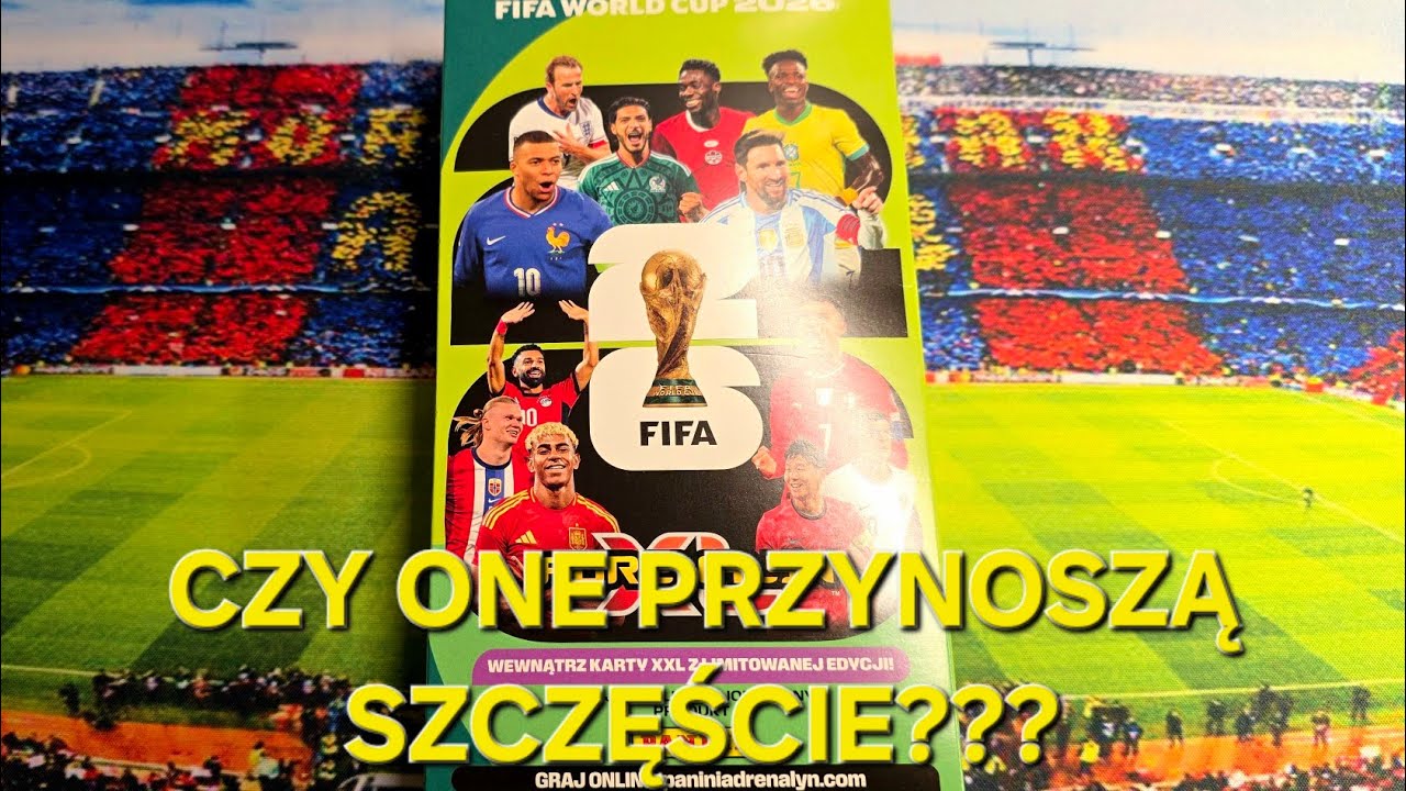 CZY TE KARTONIKI SĄ TAK SZCZĘŚLIWE? KOLEJNE NOWE LIMITED EDITION! FIFA WORLD CUP 2026 PANINI