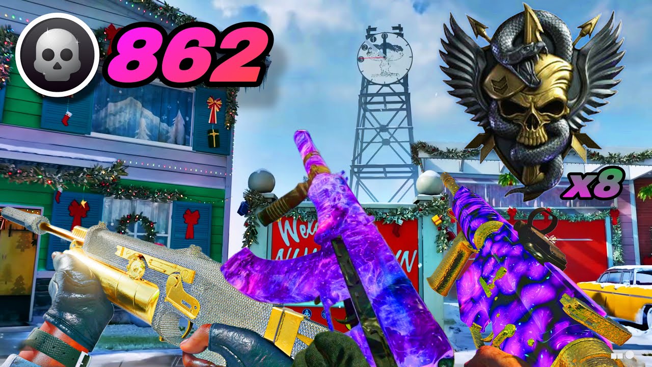 862 KILLS + 8 NUKES on NUKETOWN 😍 | Black ops 6 Multiplayer Gameplay (No Commentary)