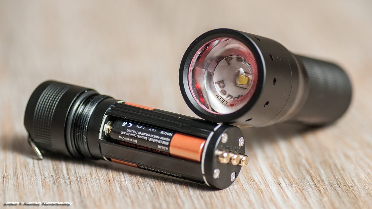 LED LENSER P7 - хороший фонарик для людей далеких от хитрых технологий