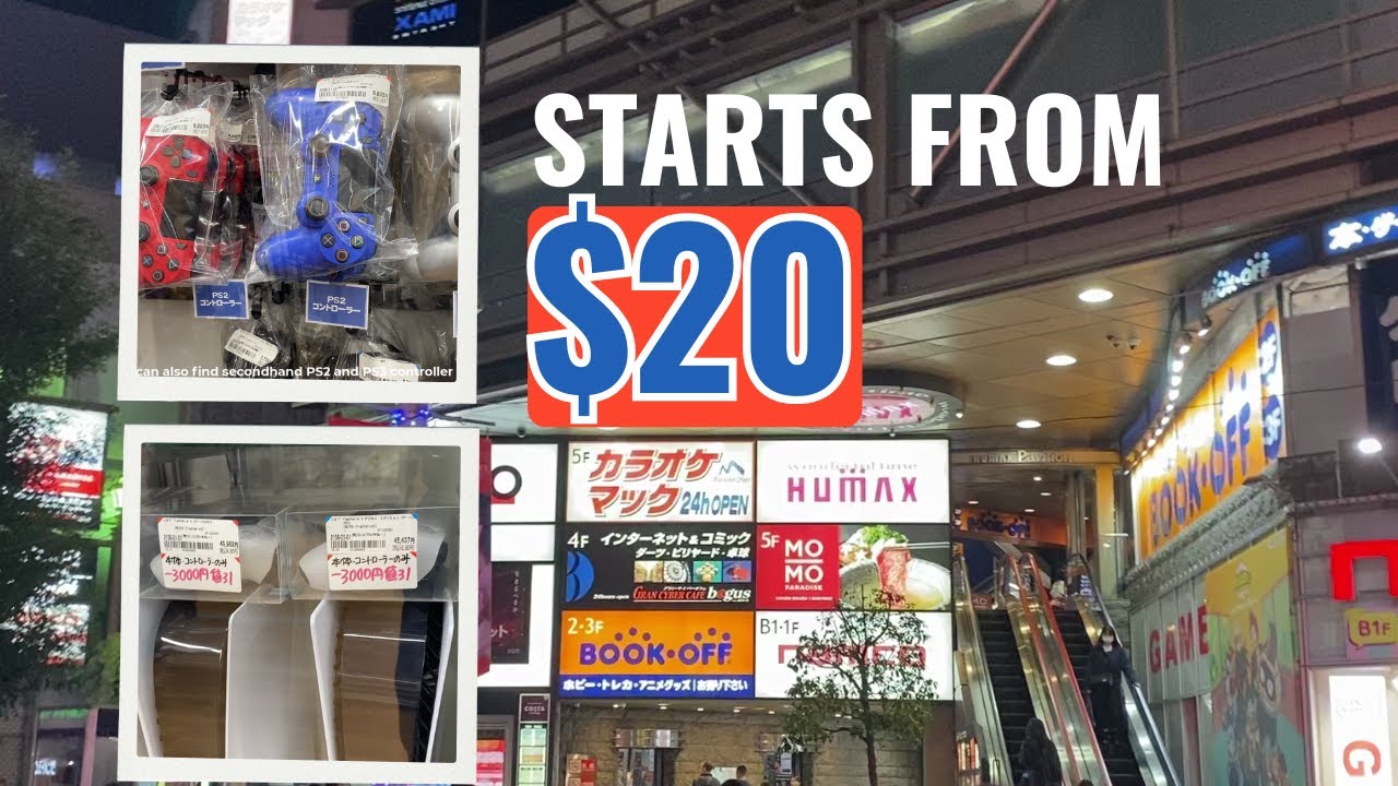 Hunting for Secondhand Playstation 5 at Ikebukuro Book Off Store, Tokyo