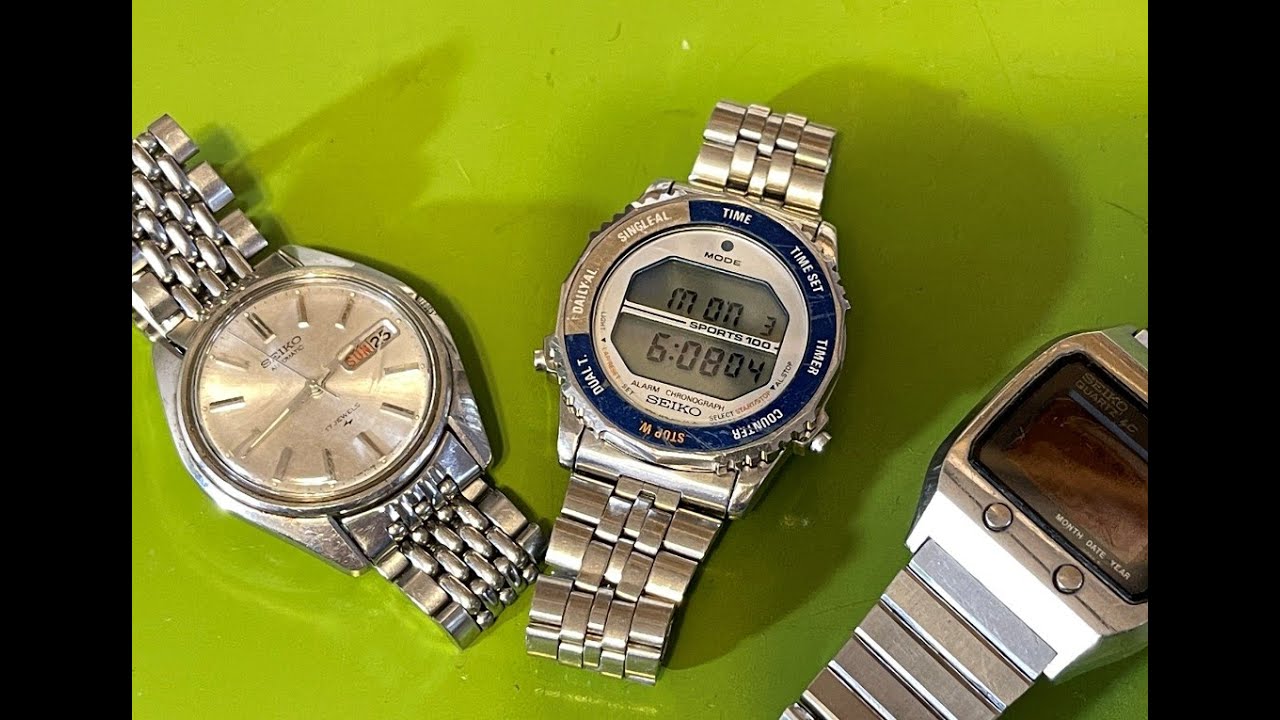 Для MP: Seiko A829-6019 «Astronaut» LCD, носились в NASA!