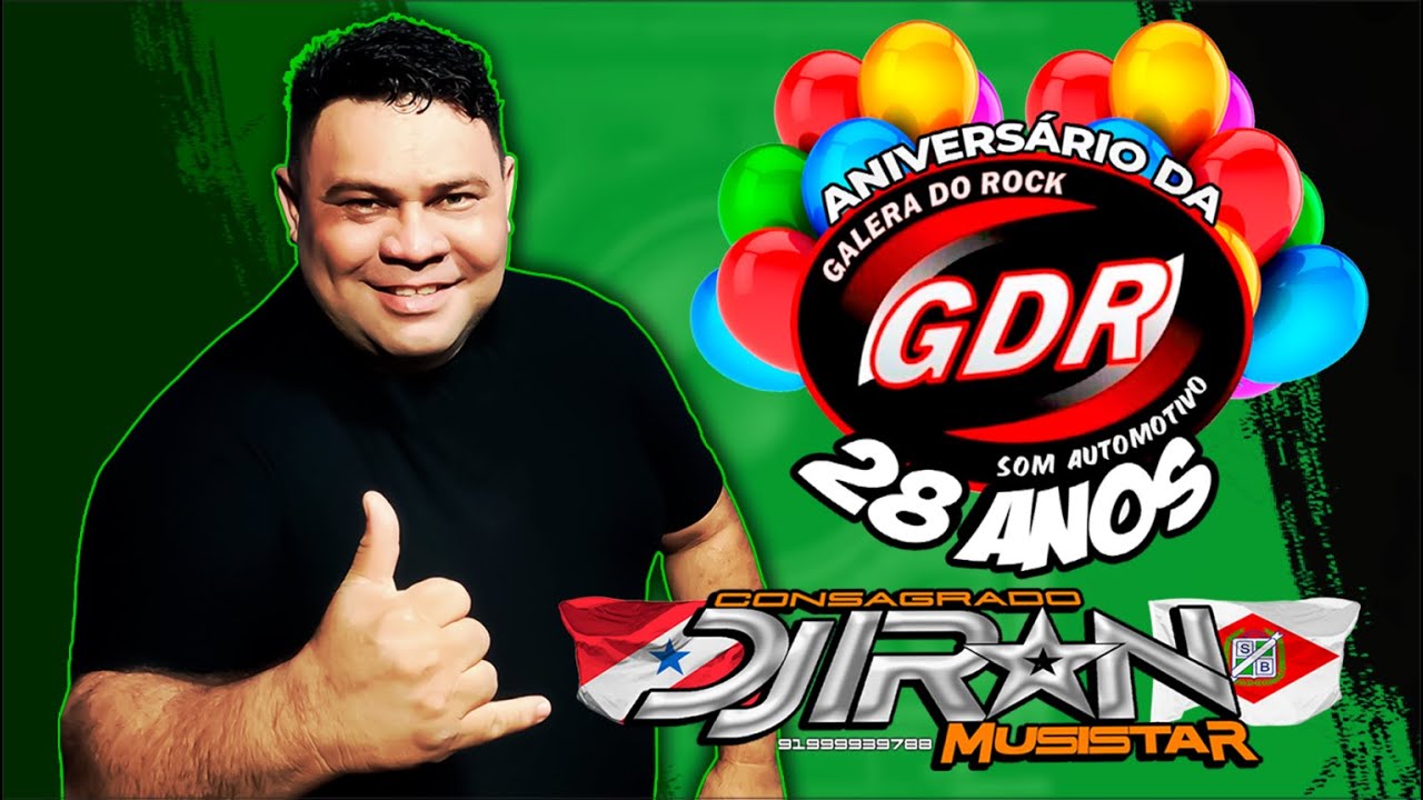 SET DJ IRAN AO VIVO ANIVERSÁRIO DA GALERA DO ROCK