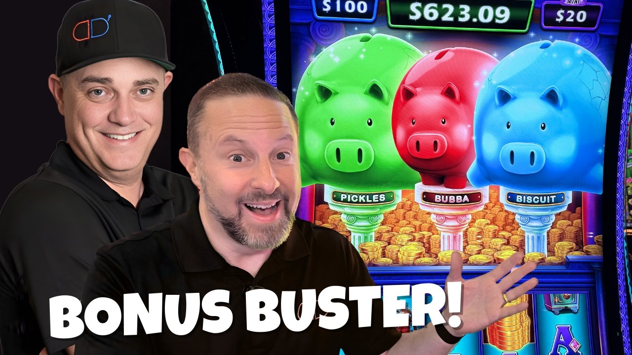 Oscillating Escalator Slot Strategy on Piggy Bankin!