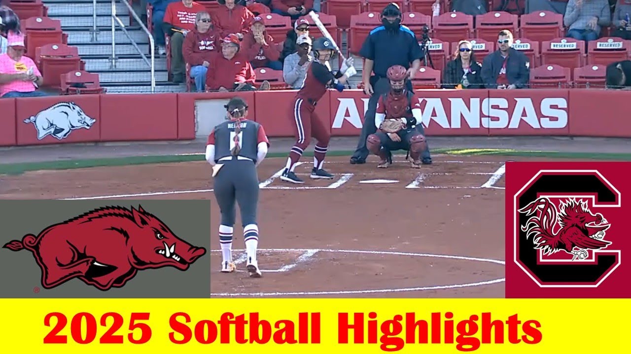 #11 South Carolina vs #10 Arkansas Softball Game Highlights 4 11 2025
