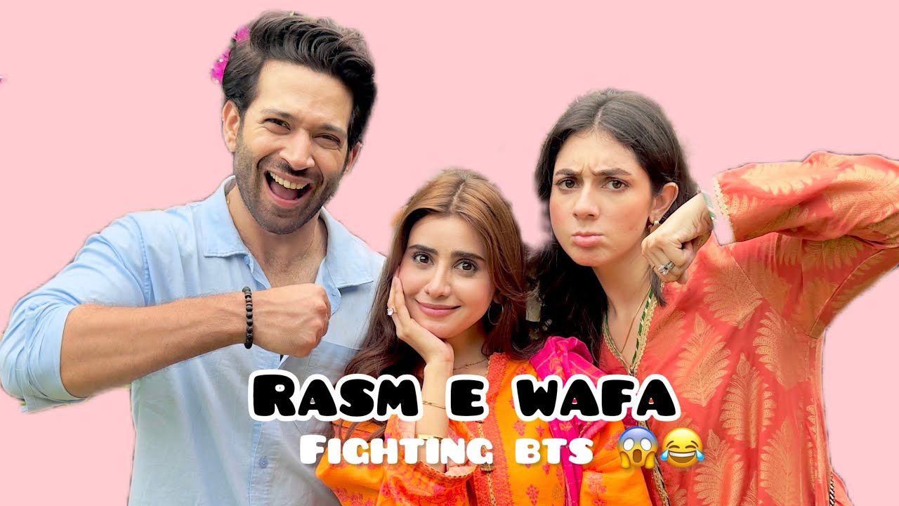 Rasme e wafa | Aisha Afridi | bts | 