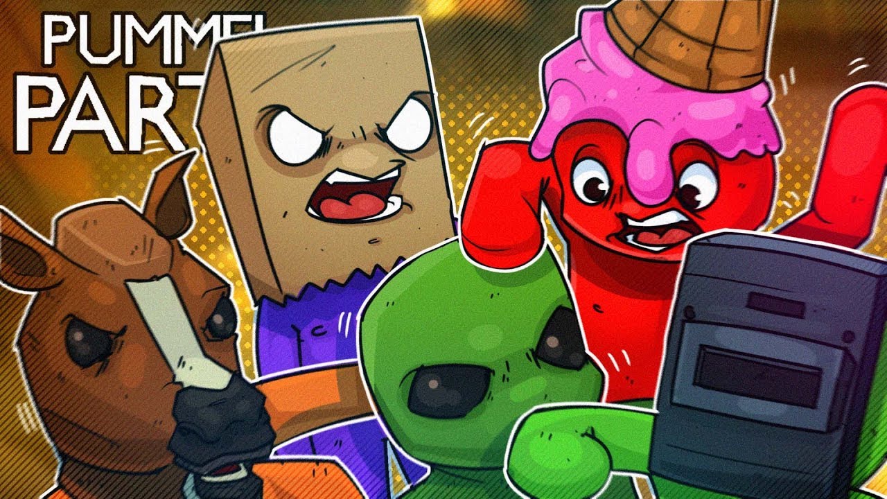 HILARIOUS 8 PLAYER PUMMEL PARTY MADNESS!