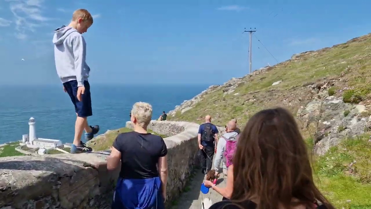 South Stack walk and Puffins!