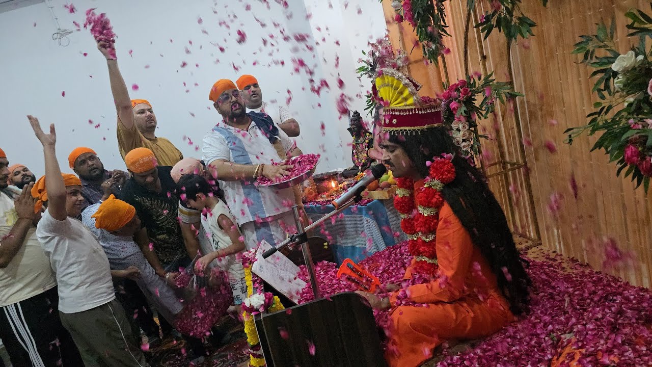 🙏❤️🦚[साडा तेरे बिना होना नहीं गुजारा तू वी केड़ा नहीयों जान्दा] बहुत सुन्दर भजन झूम उठे भगतजन🙏❤️🦚 