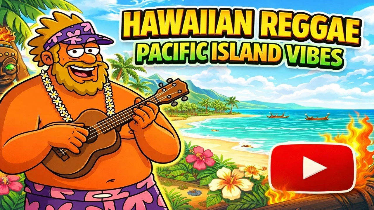 Hawaiian Reggae🌴Pacific Island Sounds 🌊  Mix 1