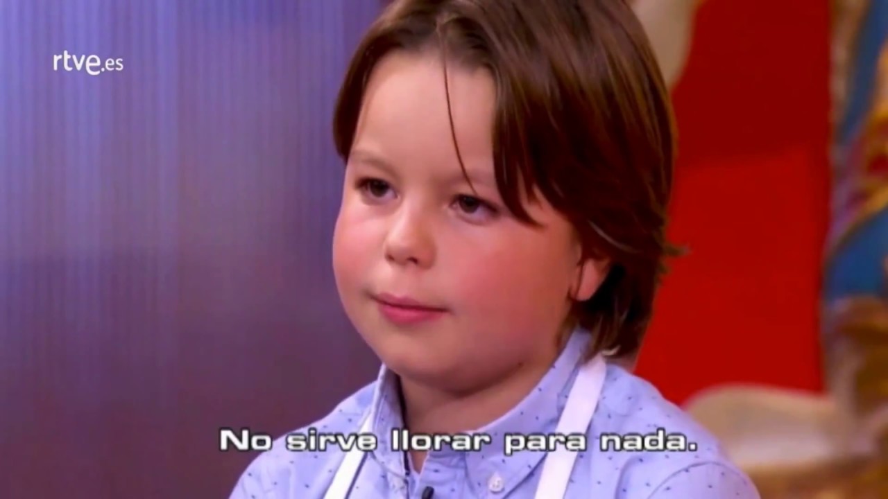 MasterChefJunior Miguel termina su viaje