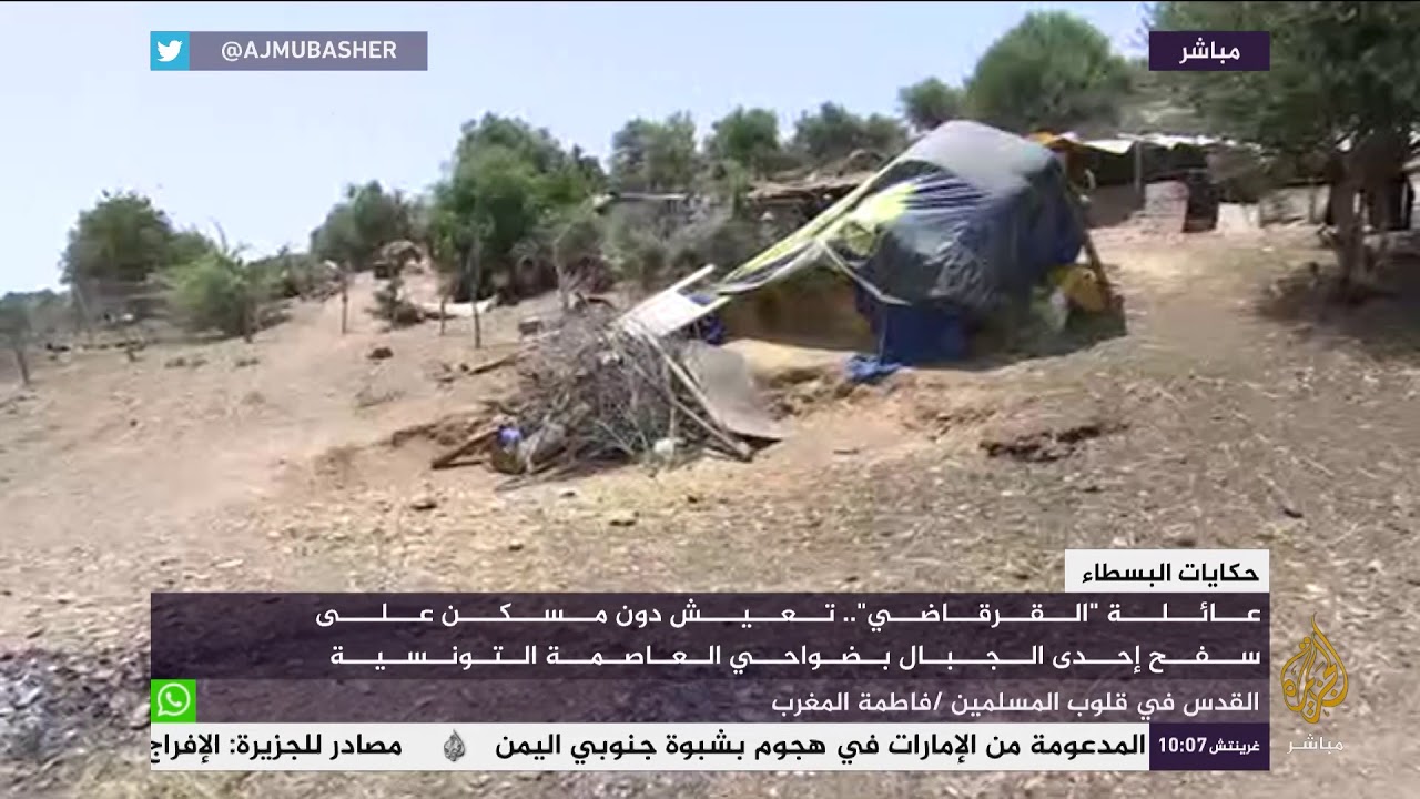 حكايات البسطاء | عائلة تعيش على سفح إحدى الجبال في تونس
