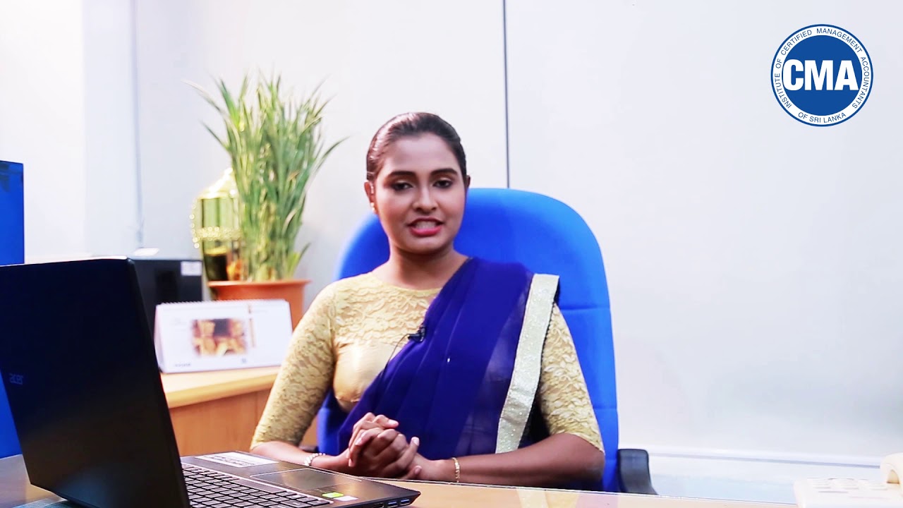 CMA - Lady accountant  - (S)