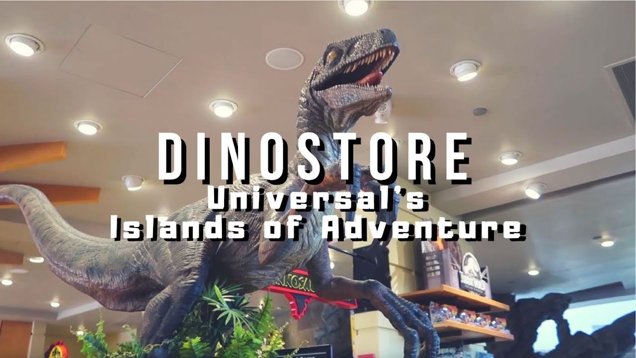 Jurassic Park Finds | UNIVERSAL'S ISLANDS OF ADVENTURE'S DINOSTORE | Merchandise HUNT!