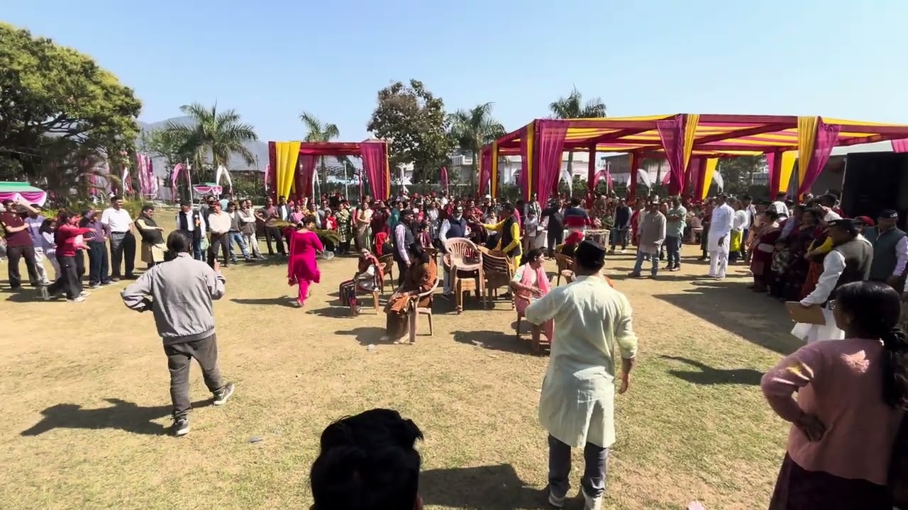 Chair race UKD Holi Milan Rama garden DEHRADUN 