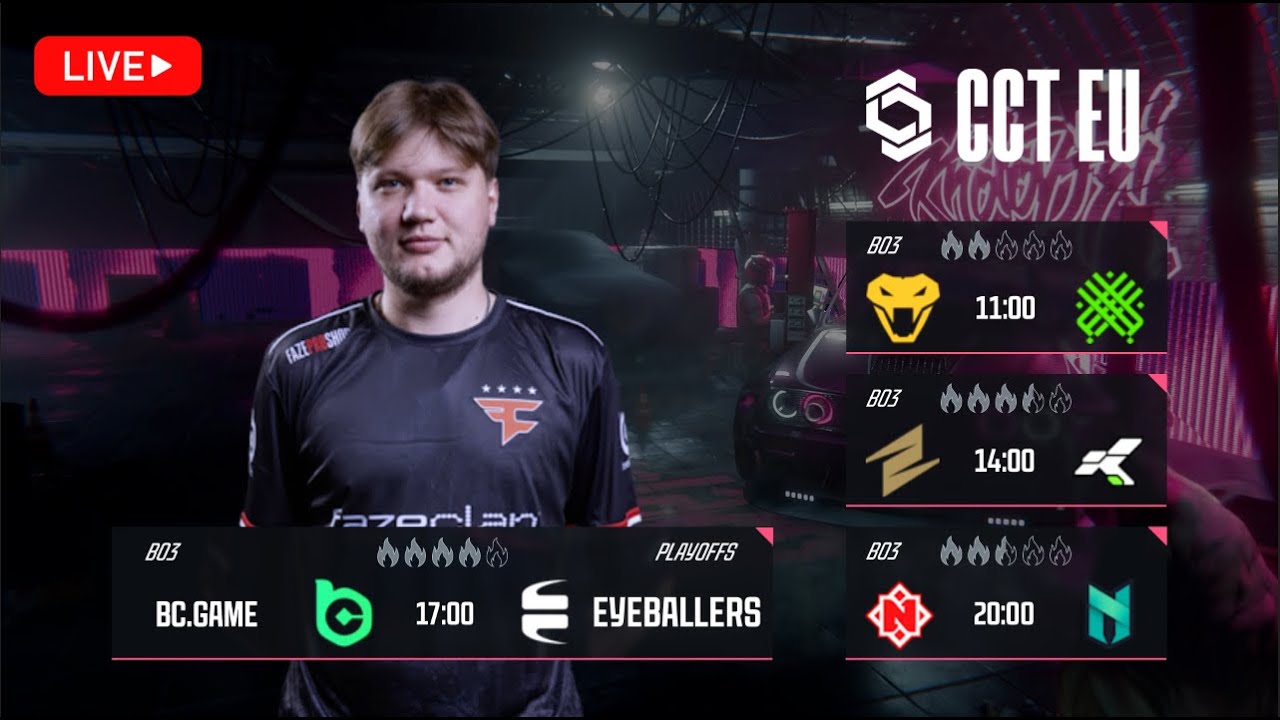 [UA] BC.Game vs EYEBALLERS  | CCT Season 3 Europe Series 9 |
