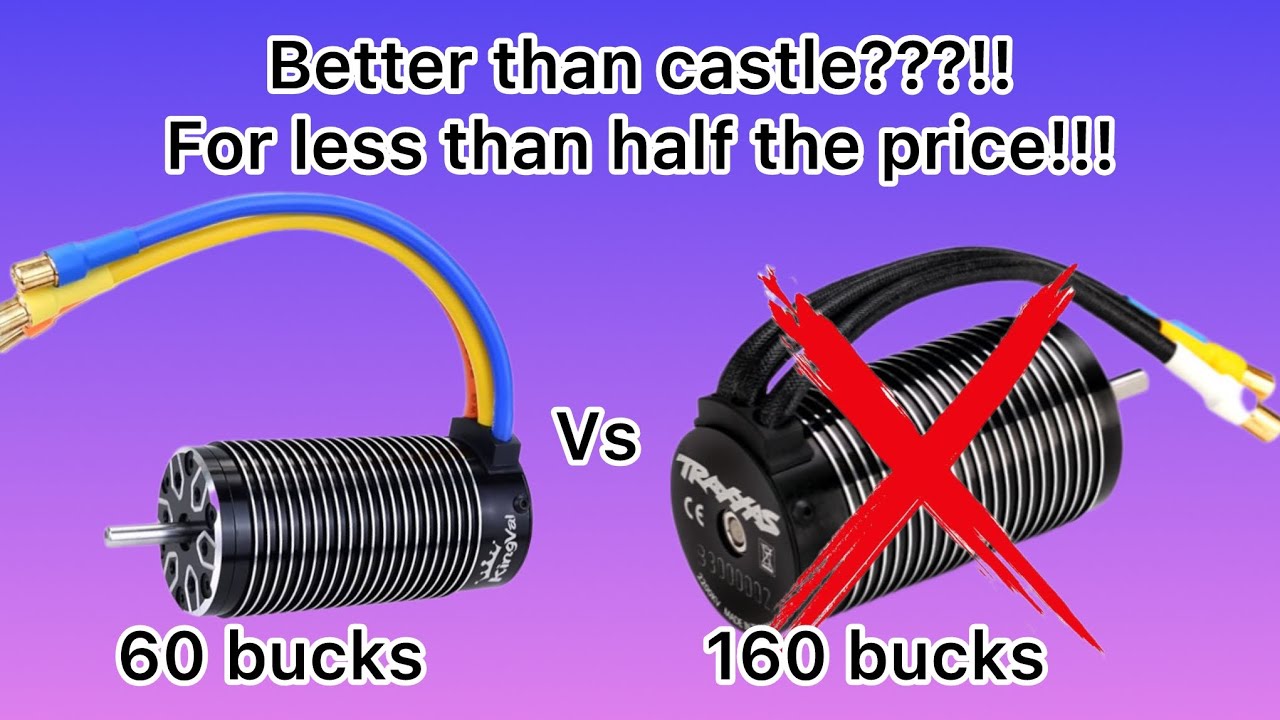Cheapest 1/8 scale brushless motor worth it? ||kingval 1720kv 4082