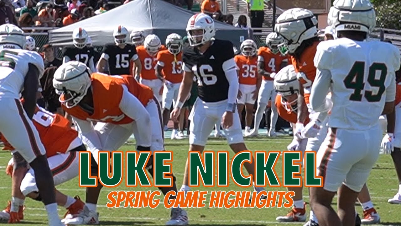 Freshman QB Luke Nickel IMPRESSES in Spring Game | Full Highlights with All Pass Attempts