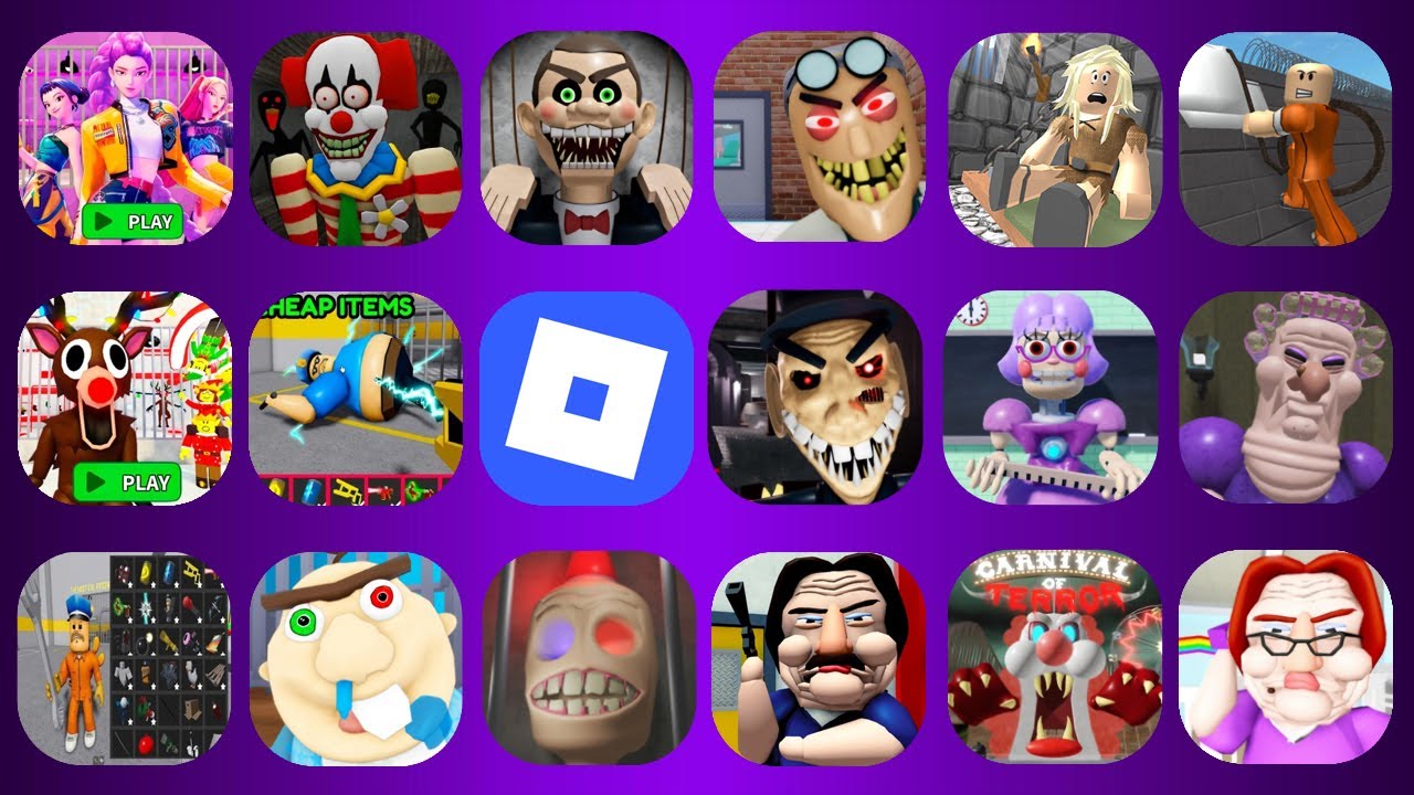 ROBLOX,POCOYO'S PRISON,MR. STINKY DETENTION,Bob the Dentist,MR. STINKY'S PRISON,Miss Ani-Tron's...