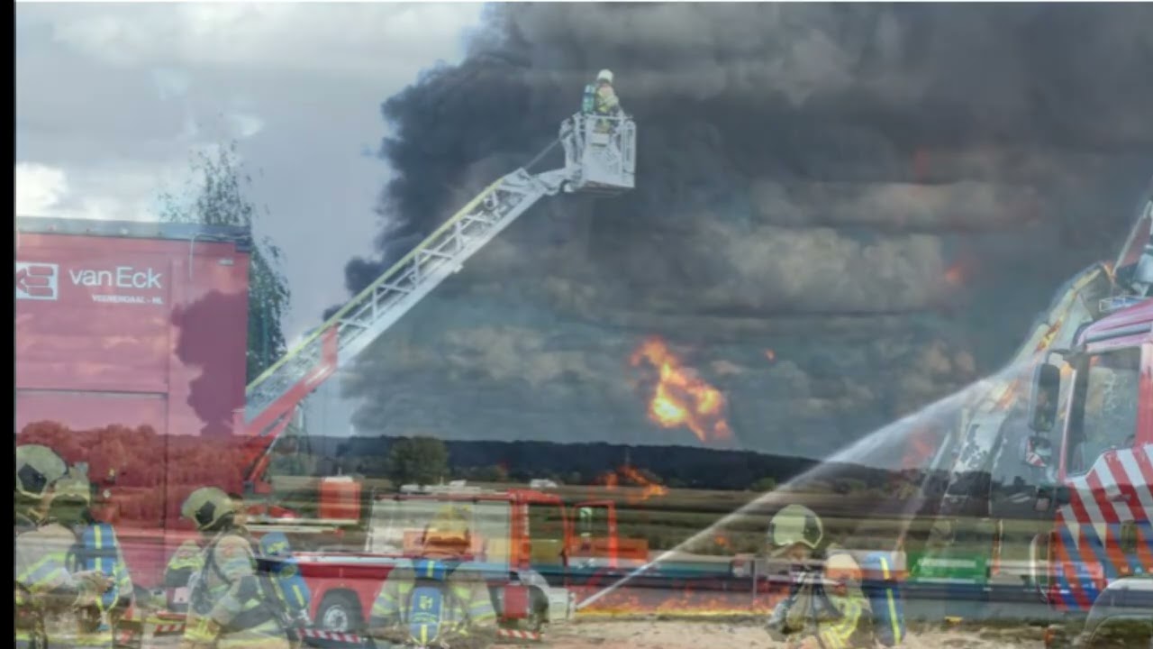 Grote brand op industrieterrein in Veenendaal onder controle