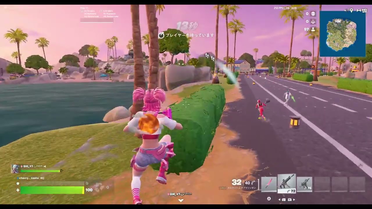 28：Twitch：fortnite｜ZeroBulud｜Chapter7 Season1🍒2026/02/14