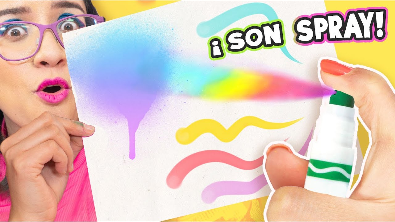 ESTO CONVIERTE TUS MARCADORES EN SPRAY 🤯  Craftingeek