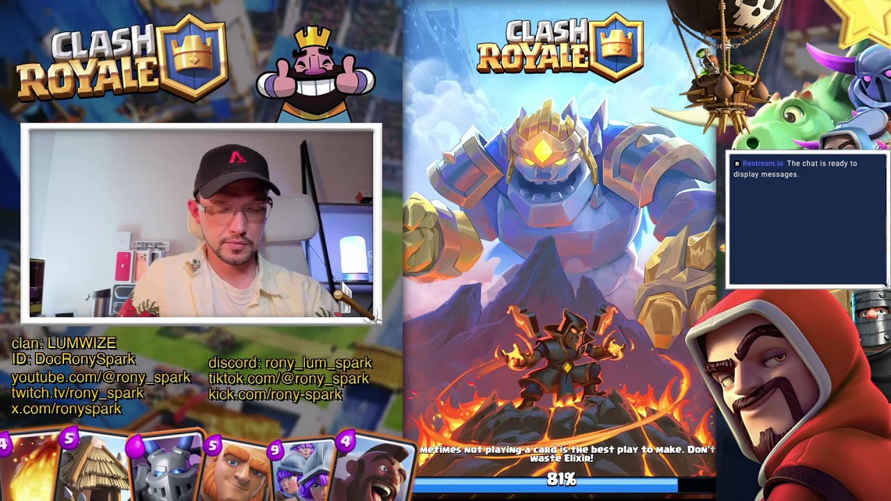 Clash Royale 👑 with ⚡️Rony Spark⚡️