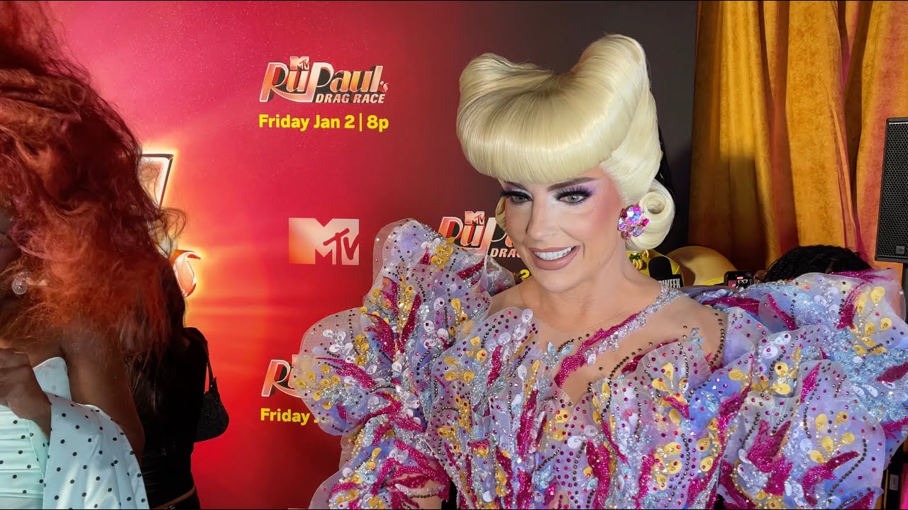 Победительница Global All Stars Алисса Эдвардс на премьере 18-го сезона Drag Race #dragrace