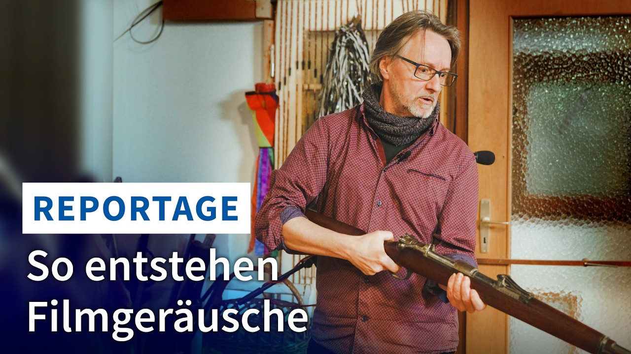 Geräuschemacher beim Film: Foley Artist bei der Arbeit