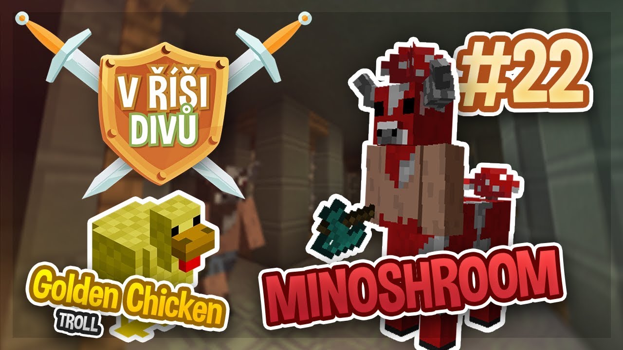 Hrozně těžký boss MINOSHROOM! 🐮 #22 [GEJMR & PEDRO]