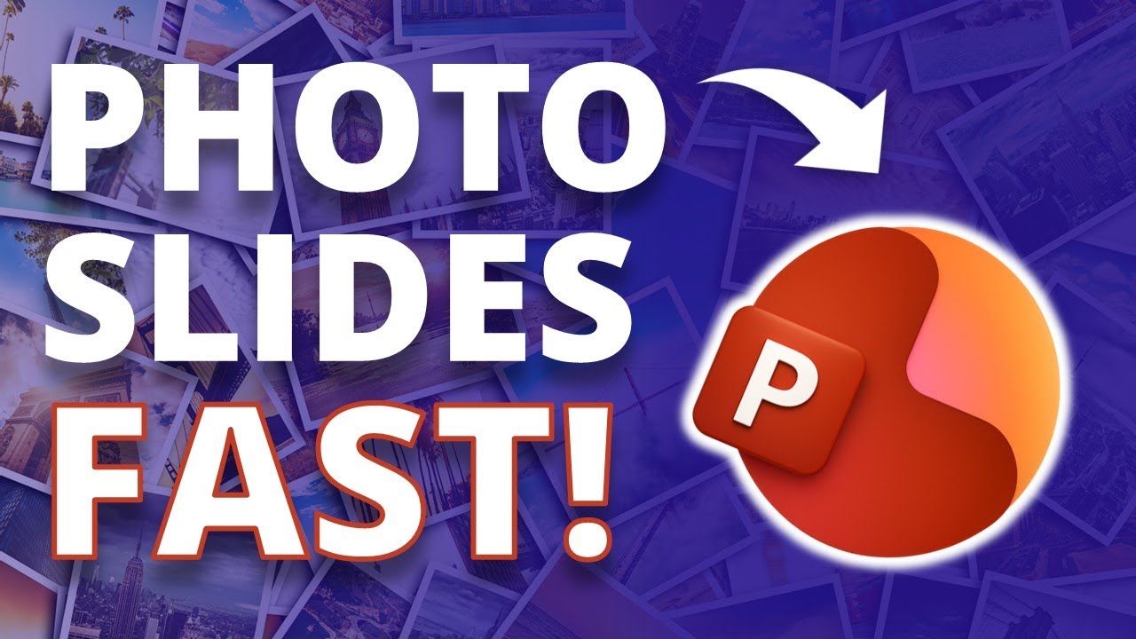 Photo Slideshow 🪄 HACK! 🪄 How to Make FAST Photo Slideshows in PowerPoint