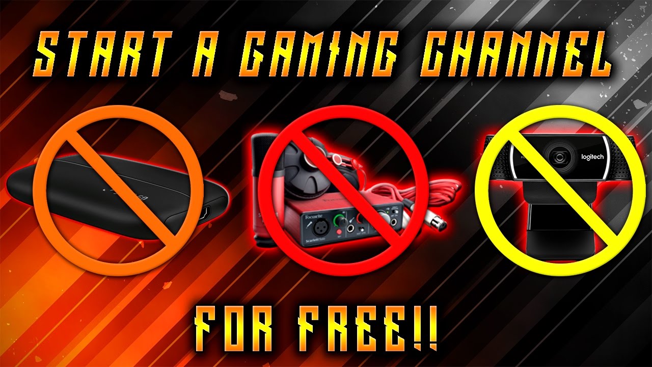 How To Start a Gaming Channel for FREE! (XB1 & PS4)