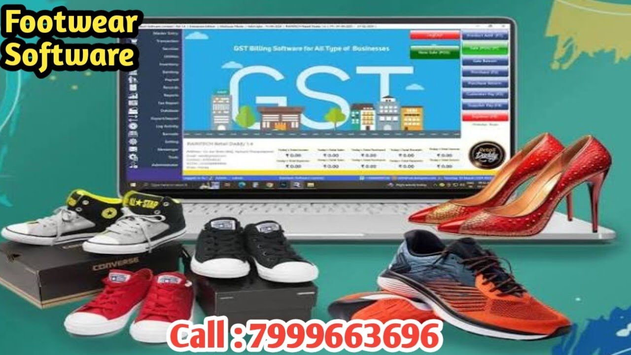 “Footwear Shop Software | Billing, Inventory & GST Reports | Retail & Wholesale Business”
