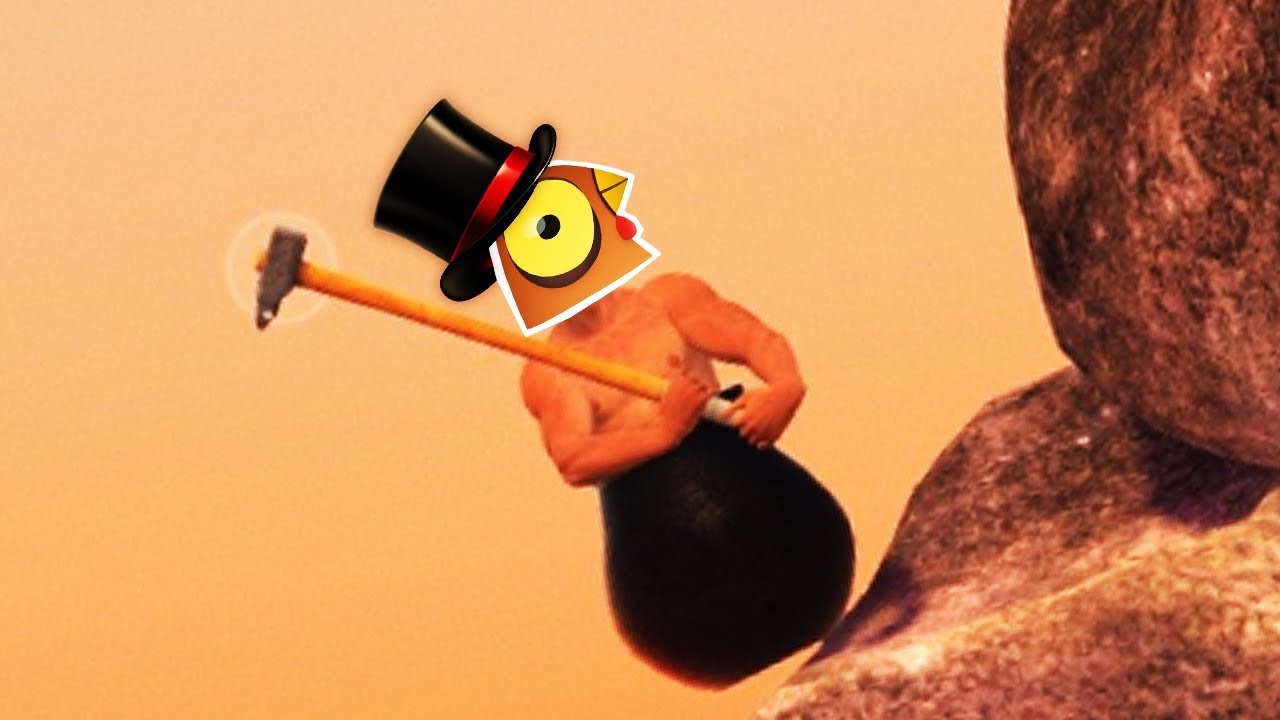 GETTING OVER IT Funny Moments Gameplay Part 2