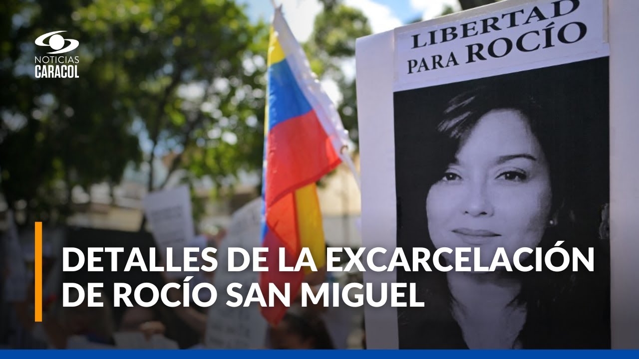 Así fue la liberación de Rocío San Miguel, directora de Control Ciudadano en Venezuela