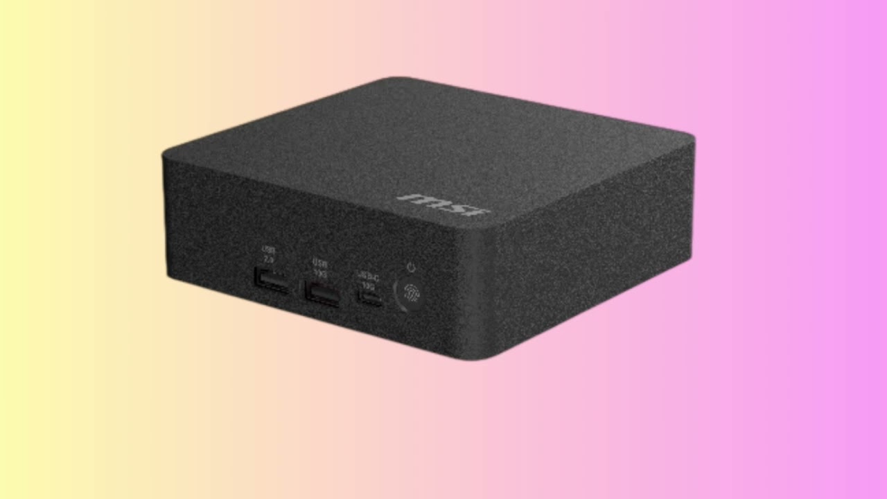MSI unveils Cubi NUC AI+ 3MG Mini PC: Up to Intel Core Ultra 9, 32GB RAM & 0.51L design