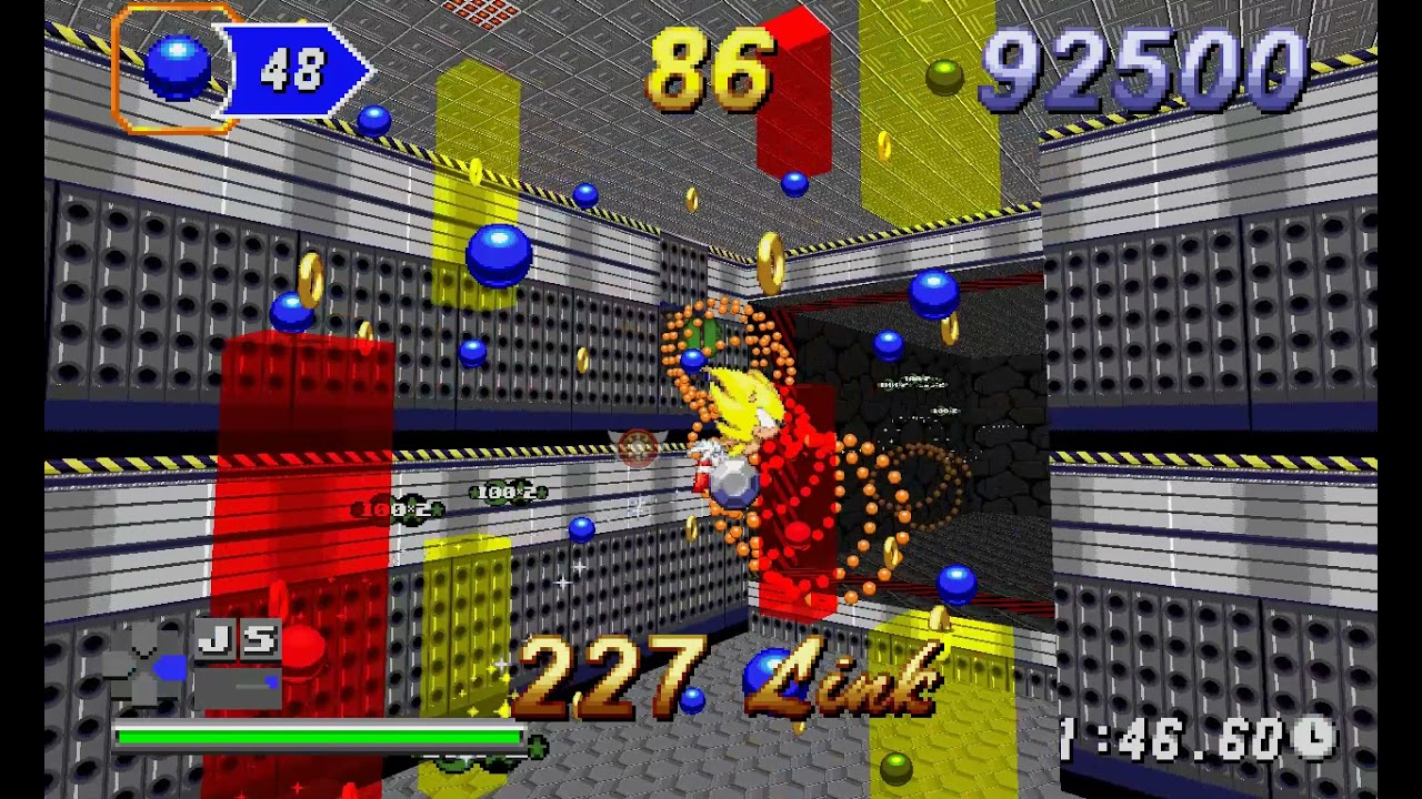 Sonic Robo Blast 2 | Special Stage 7 | Egg Satellite Zone | Rainbow A Rank