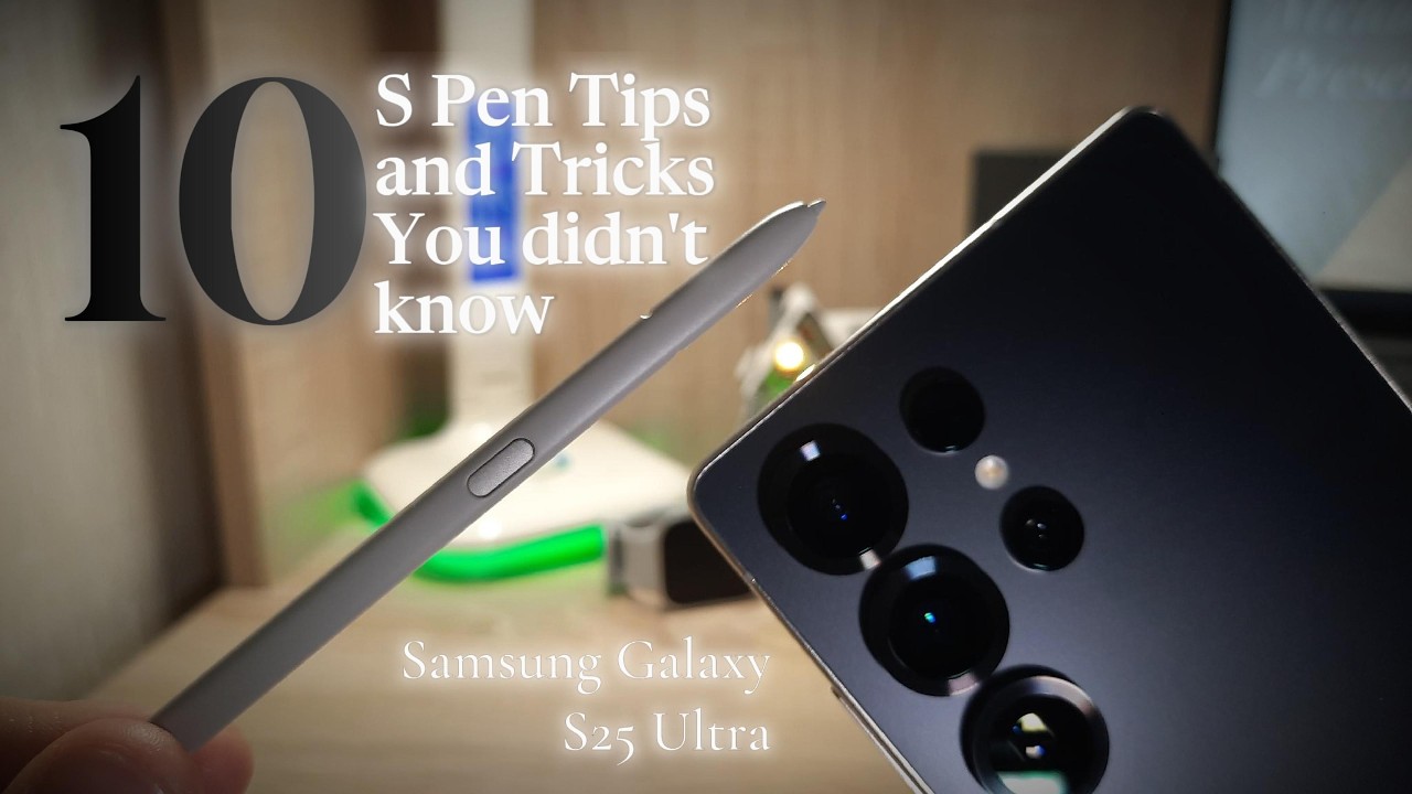 HE'S JEALOUS! 10 Tips and Tricks with the Samsung S Pen, you didn't know.