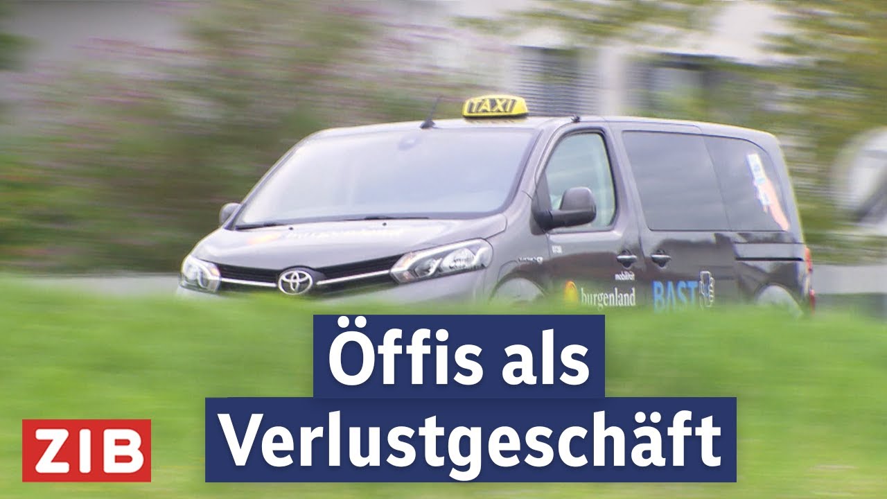 Burgenlands Geisterbusse? Streit um Millionen für Öffi-Taxis | ZIB2 vom 24.07.2025