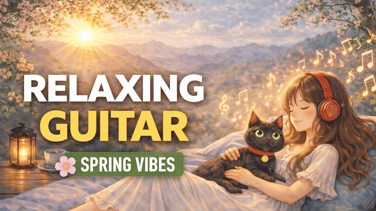 Morning Relaxing Guitar Music 🌅🎸 | Peaceful Acoustic Instrumental for Stress Relief.