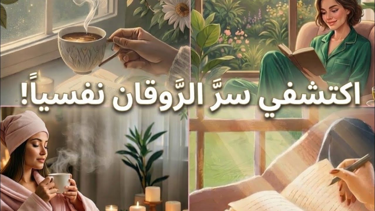 اهتمي بنفسك، اهدي واستمتعي🪄 إزاي تتحولي من ست 'مطحونة' لزوجة وأم رايقة؟ (أسرار الست الرايقه)