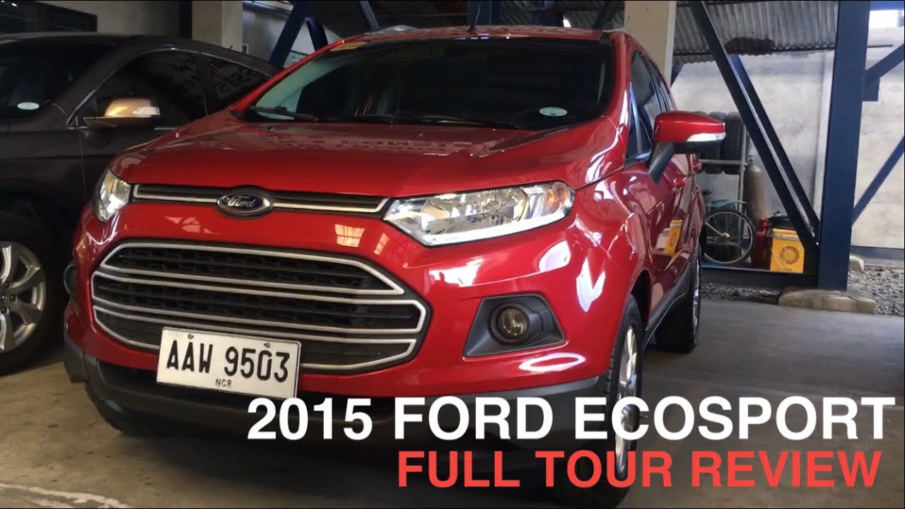2015 Ford Ecosport TREND 1.5L 6SPD FULL TOUR REVIEW