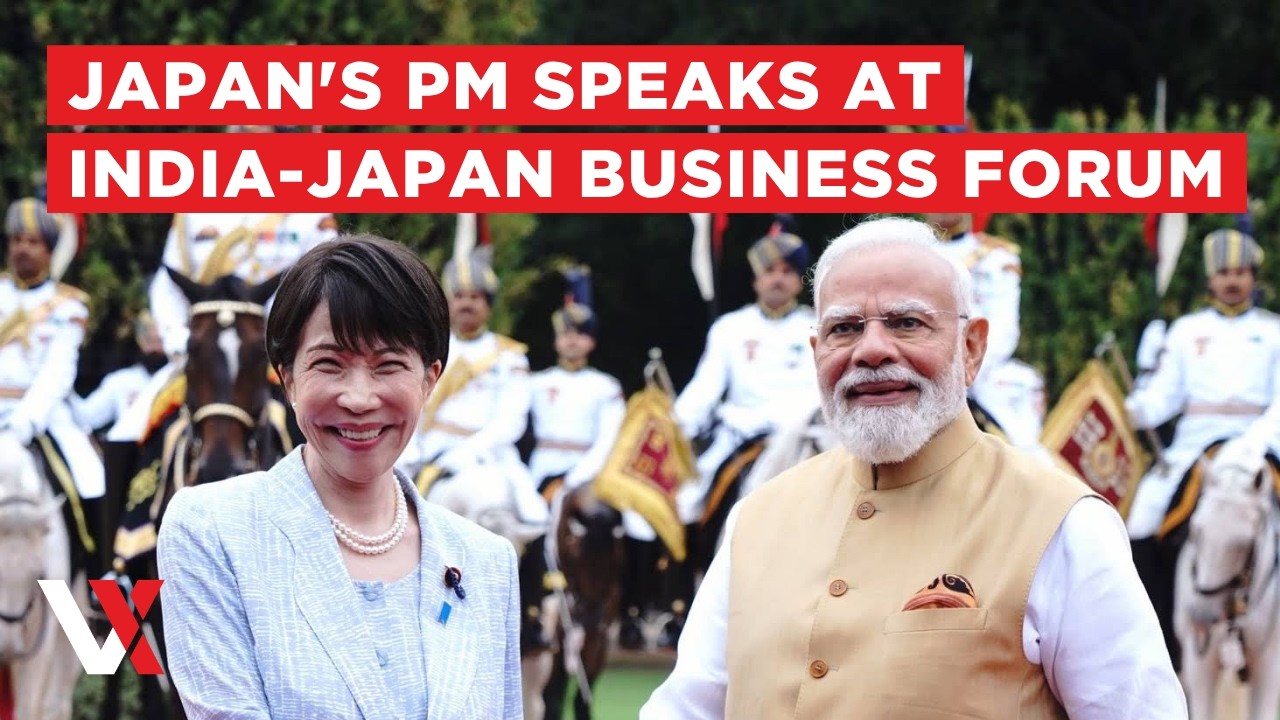 LIVE | Japan PM Sanae Takaichi Addresses India-Japan Business Forum In New Delhi | VERTEX