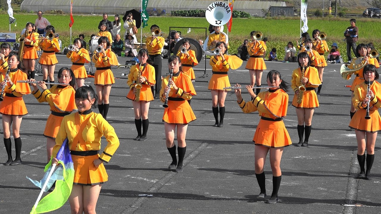 [4K]第35回大江山酒呑童子祭りマーチングドリル　京都橘高校吹奏楽部　Kyoto Tachibana SHS Band