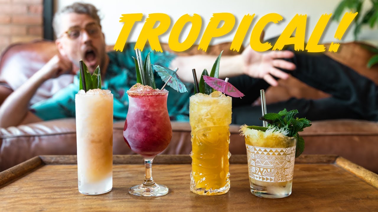 4 hot weather TROPICAL drinks to try this summer