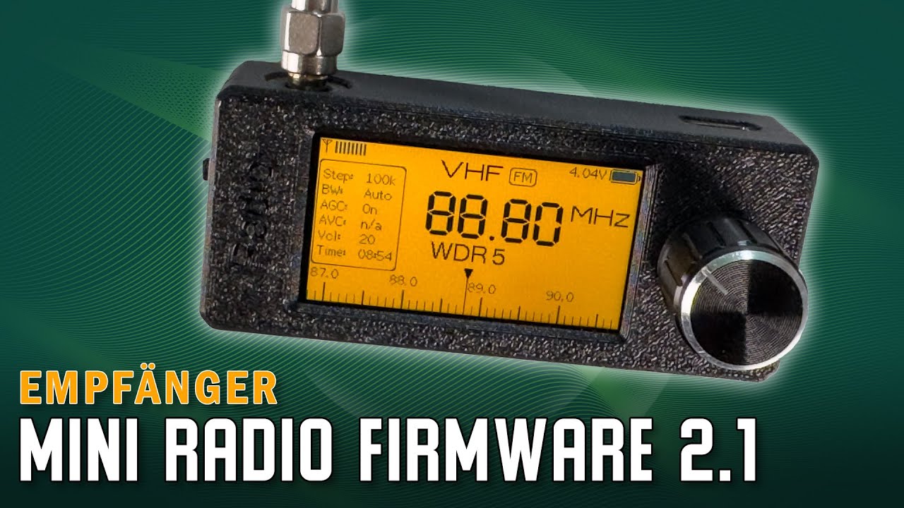 Mini Radio 🕵️ Themes mit Firmware 2.1