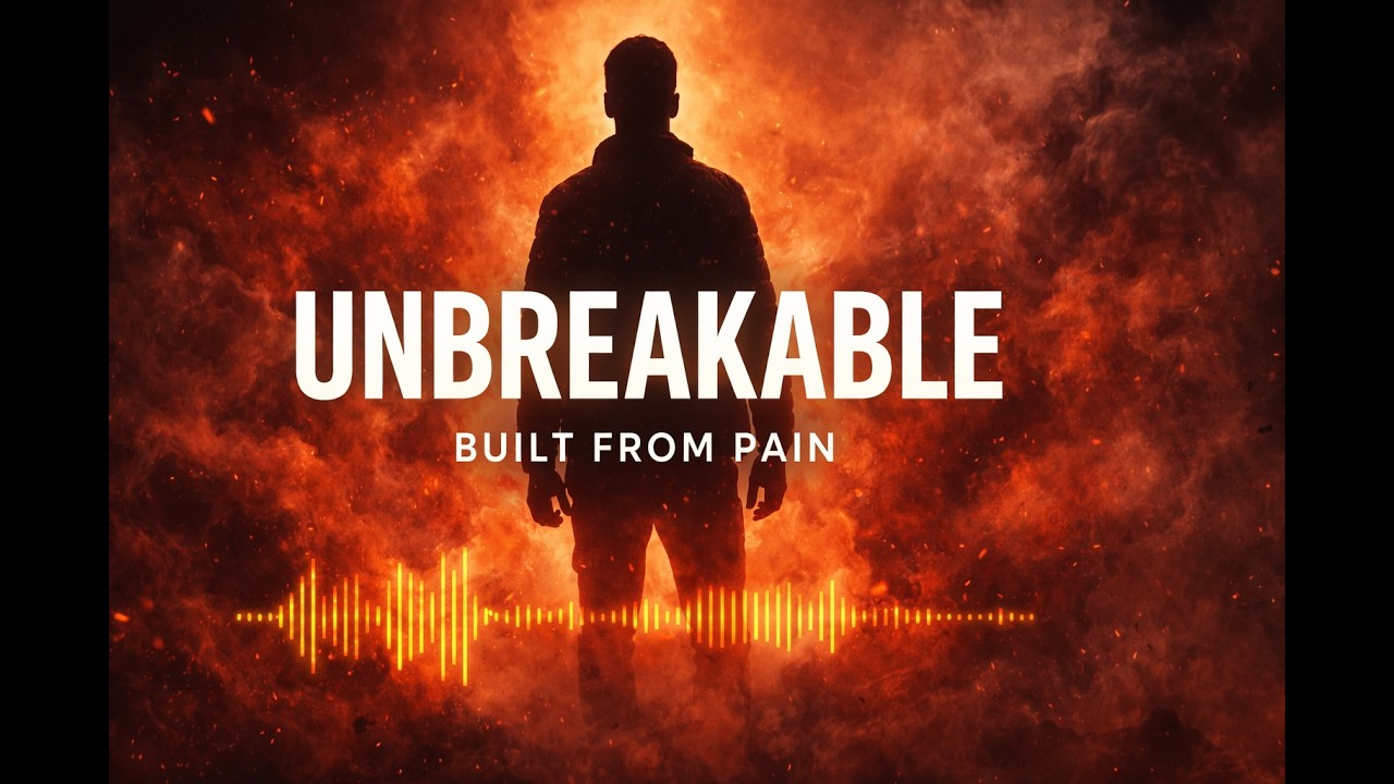 UNBREAKABLE – Built From Pain. Forged In Fire.  1 Hour Loop.  NovaNexusGloball